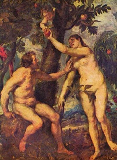 Peter Paul Rubens The Fall of Man oil painting picture